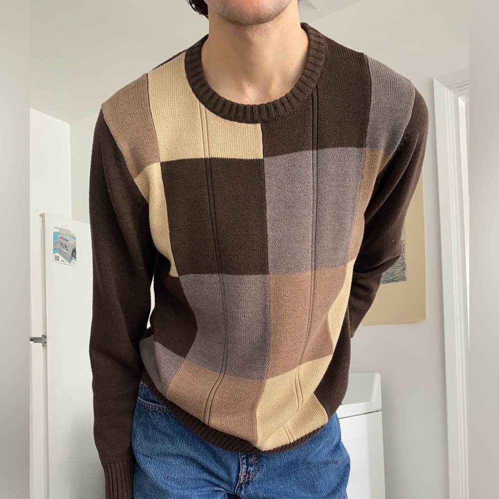 Men’s Medium Knit Casual Pullover